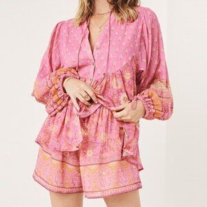 Spell & the Gypsy - Utopia Shorts in Flamingo XS